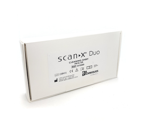 Feuilles de nettoyage pour ScanX Duo