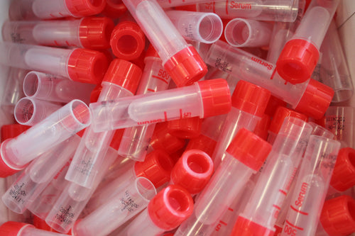 Clot Activator/Serum Tubes for Veterinary Use