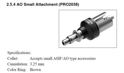 Hall Small AO Attachment